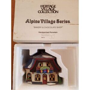 "Bakery & Chocolate Shop" #5614-6 Heritage Village Collection -Retired-